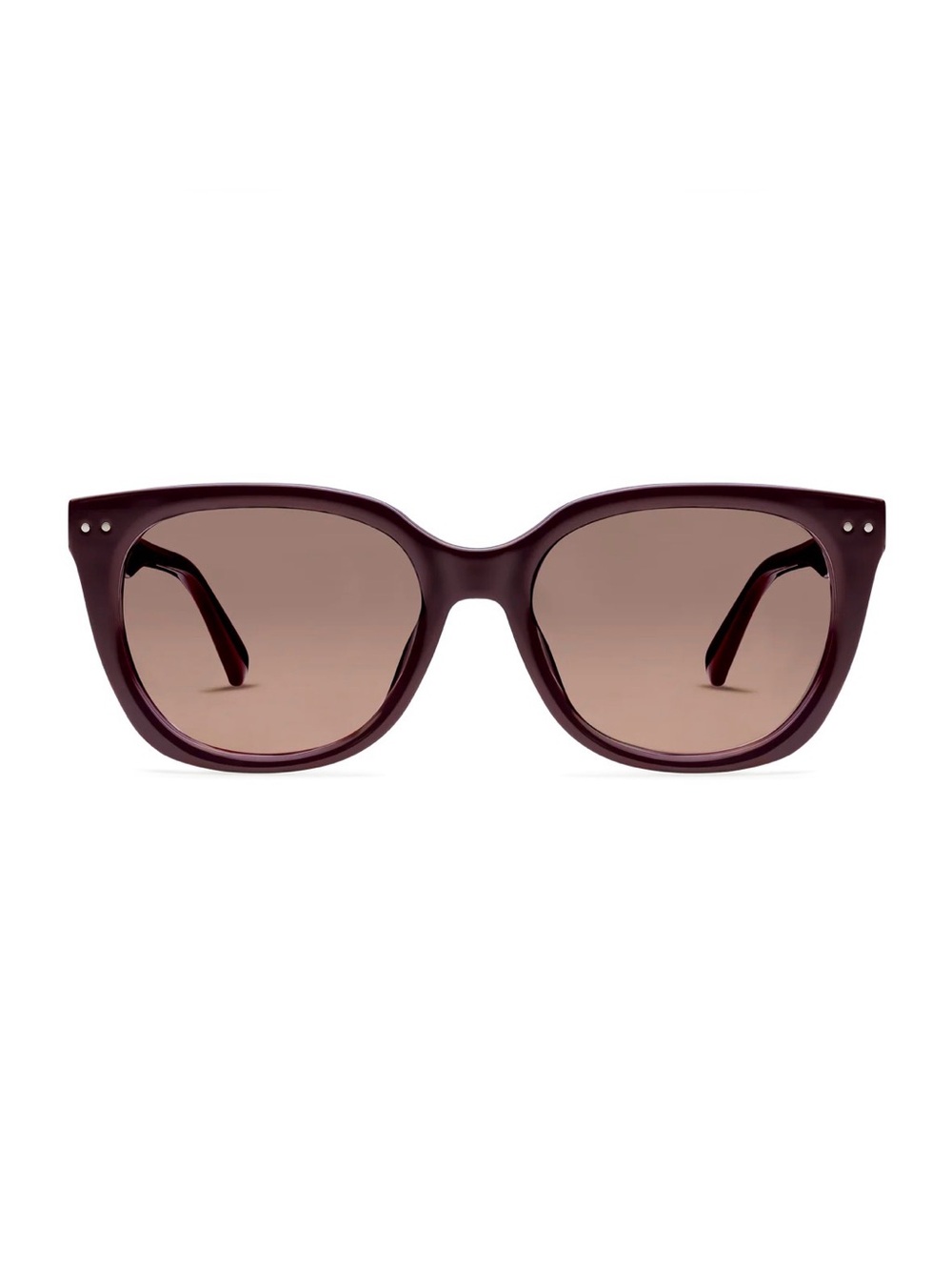 Look Optic Evita Sun Shiny Maroon Sunglasses